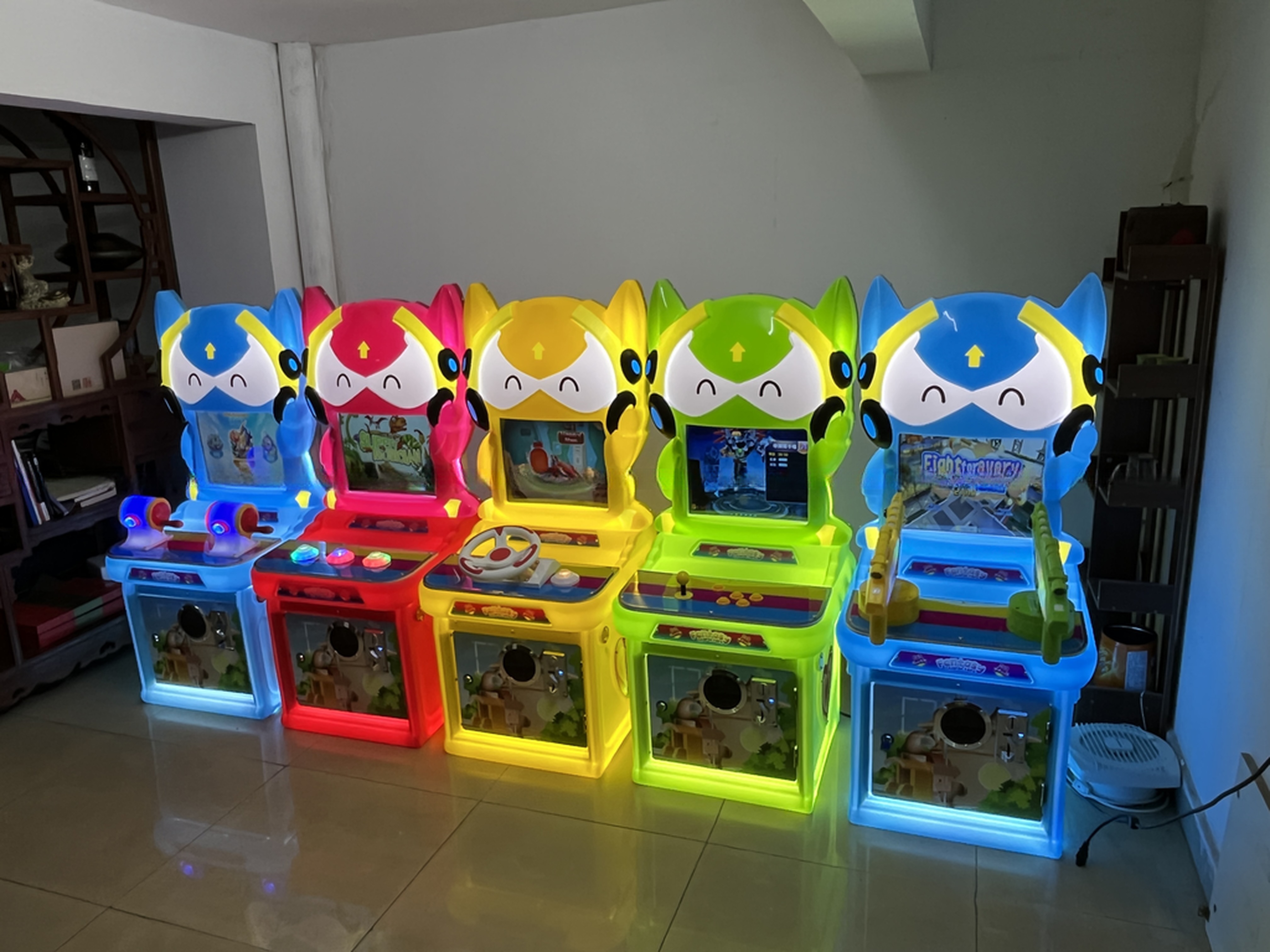 Dreamland indoor game center coin operated video interactive gaming children arcade machines for sale