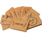 CMYK Pantone Color Custom Card Printing Game Kraft Paper Thank You Cards
