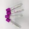 Buy cheap PET PP Lavender Top Blood Tube Non Toxic CE ISO 13485 Certificated from wholesalers