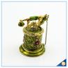 Buy cheap Jeweled Enamel Trinket Box Antique Telephone Shape Trinket Box For Women's Gift SCJ183 from wholesalers