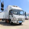 Buy cheap 3360mm Wheelbase Isuzu 10 Ton Box Refrigerator Truck For Vegetable And Meat Transportation from wholesalers