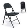 Buy cheap powder coated foldable steel chair metal folding training room chair furniture Mainstays Steel Chair from wholesalers