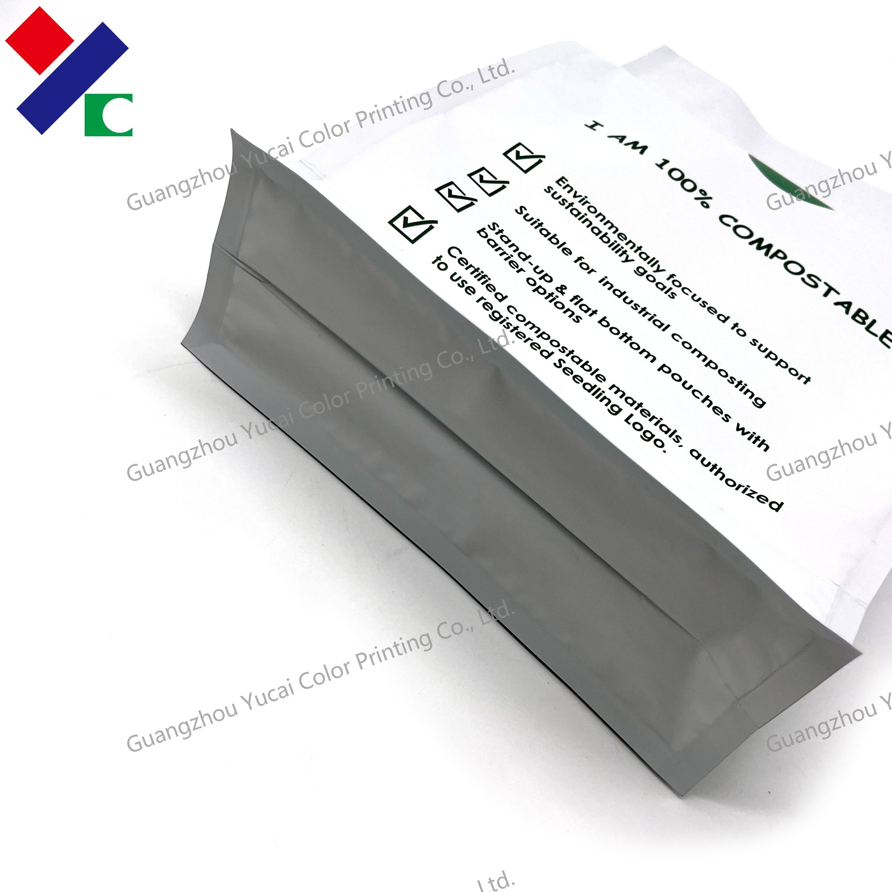 Bee Coffee Biodegradable Packaging Bags High Barrier Foil Material
