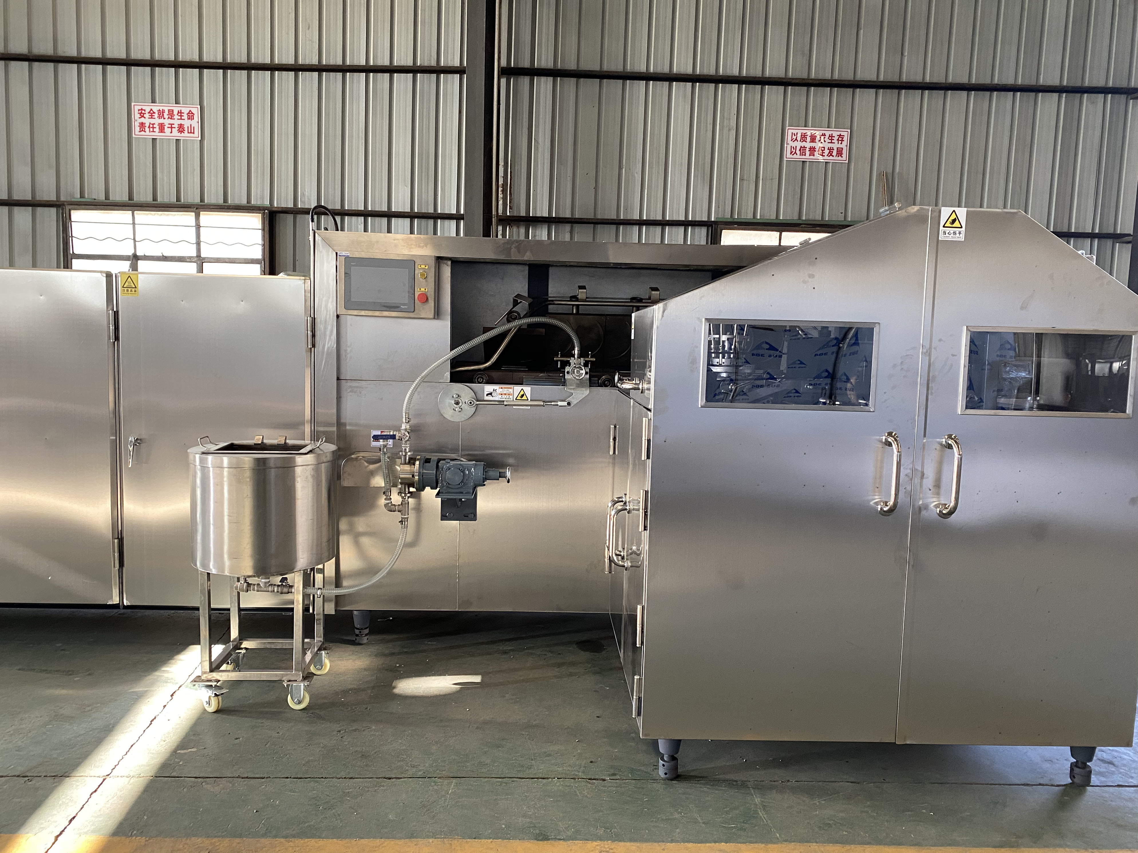 Multifunctional 3200pcs/H Ice Cream Cone Production Line