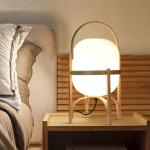 Wood Table Lamp Japanese Creative Glass Table Lamps For Living Room japanese