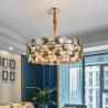 Buy cheap Modern smoke gray crystal chandelier in the living room contemporary chandelier(WH-CY-191) from wholesalers