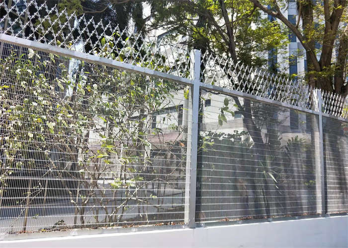 3m Width Anti Climb 358 Security Fence Panels Anti Shear Q195