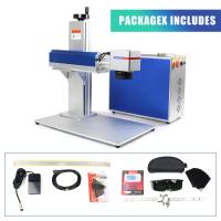 Buy cheap Stainless Steel Fiber Laser Marking Machine Raycus Max JPT Rotary Axis 20W-100W product