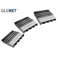Buy cheap Custom Ganged SFP28 Cage Assembly Black Oxide Treatment On Surface product