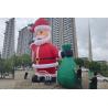 Buy cheap Giant Santa Claus 26Ft Inflatable Christmas Decorations Outdoor Air Blown Greeting Model For Christmas / Party / Xmas from wholesalers