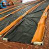 Buy cheap Weed Floating Oil Absorbent Boom Heavy Duty PVC Silt Curtain Sediment Curtains from wholesalers