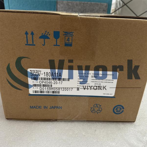 Buy cheap Yaskawa SGDV-180A11A Industrial Servo Drives 200-230V 9.7AMP 2000W NEW from wholesalers