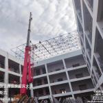 Q235 Prefabricated Light Steel Frame Building Structure School Construction