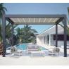 Buy cheap Outdoor Garden Terrace Gazebo Popular Motorized Aluminum Blinds Pergola from wholesalers