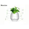 Buy cheap Flower Pot Music Bluetooth Speaker Smart Touch Plant Lamp Rechargeable Li Battery from wholesalers
