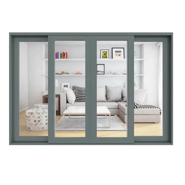 Buy cheap Residential Aluminium Sliding Doors With Thermal Break And Stainless Steel Screen from wholesalers