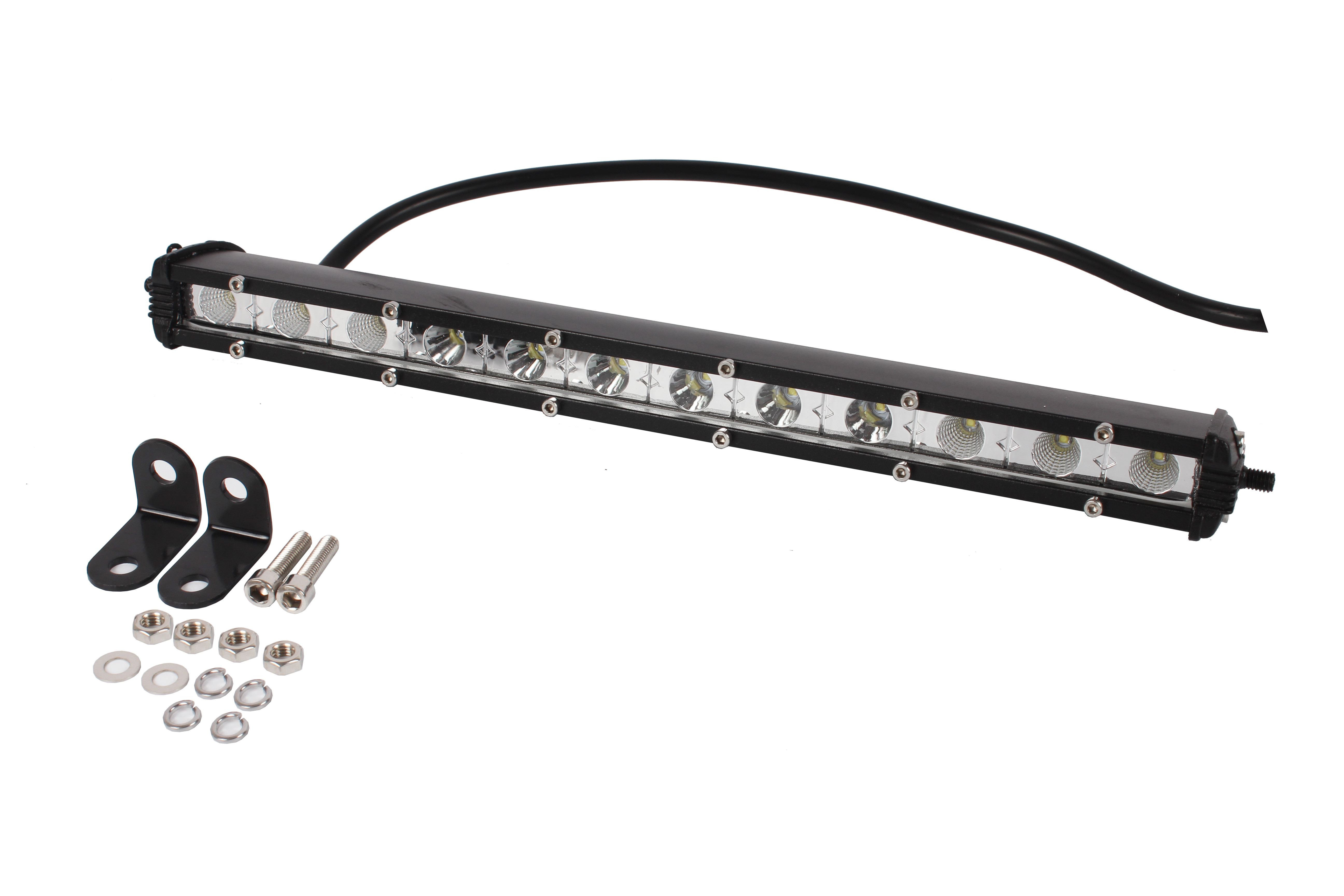 13 inch Super Slim Mini Single Row 36 watt Cree Light bar ,Auto slim light bar with high intensity chip 2880lm
