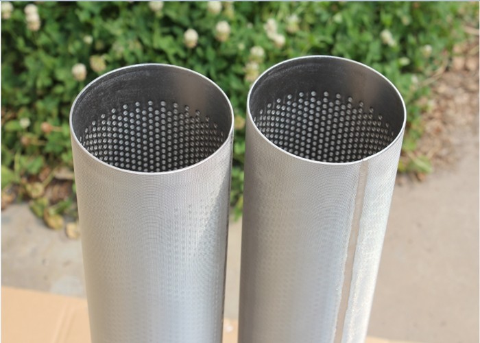 Wear Resistance Stainless Steel Sintered Wire Mesh Filters ISO9001 Approved