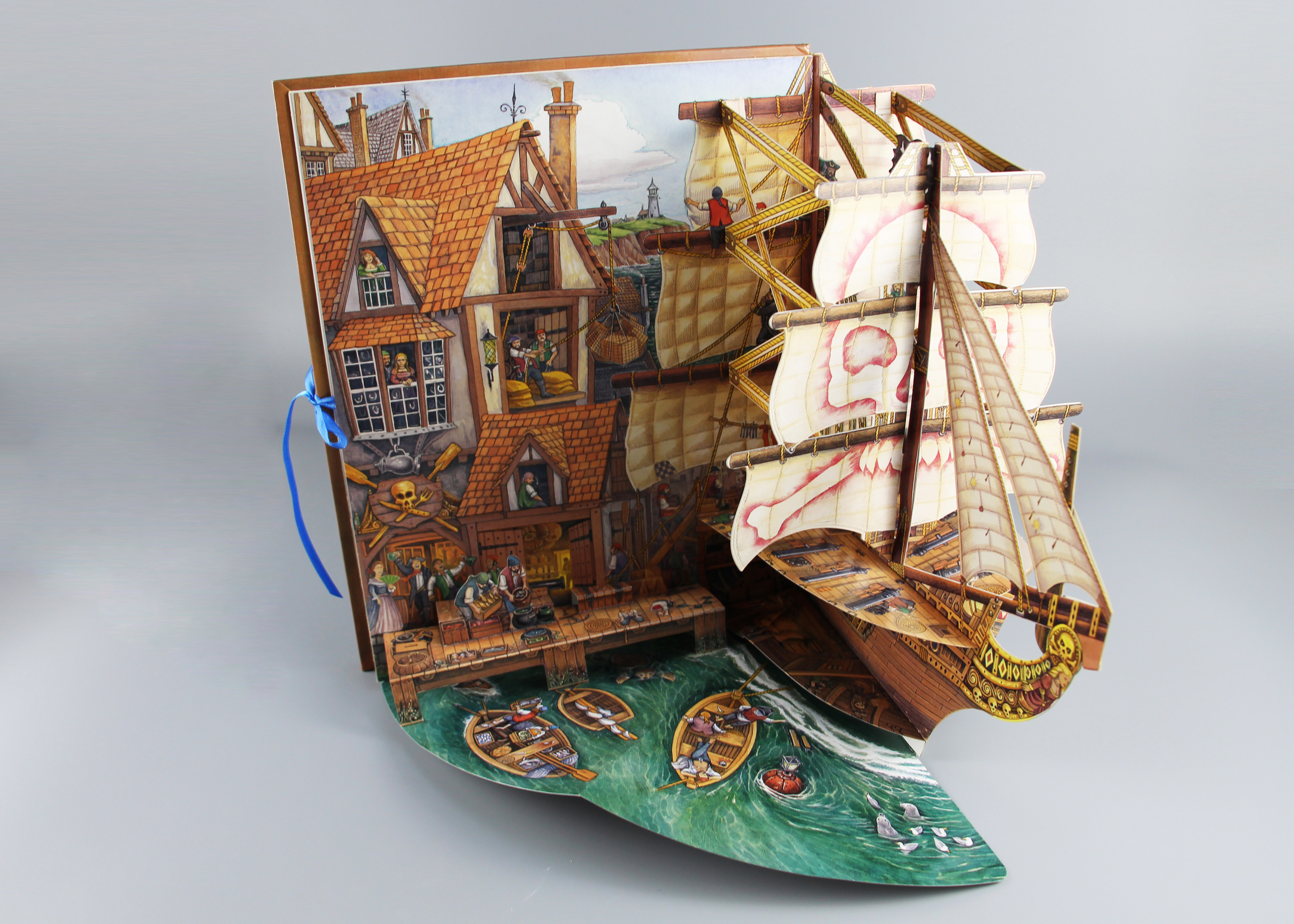 360 Degree Casebound Children Pop Up Books With Hardcover Glossy Finishing