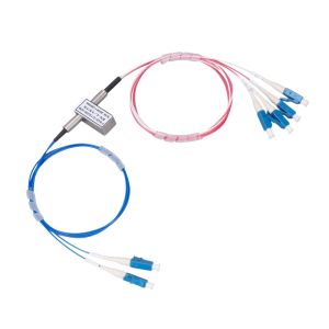 Bypass 1x2 Optical Switch Fiber Optic Network Switch For Testing Wavelength