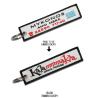 Buy cheap Letter Type Embroidered Keyring Environmental Friendly Unique Design from wholesalers