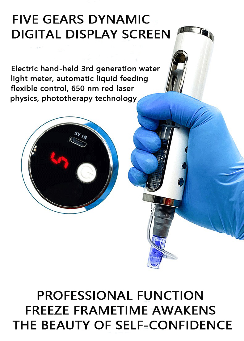 DC5V Auto Digital Derma Pen Microneedling Pen For Home Use