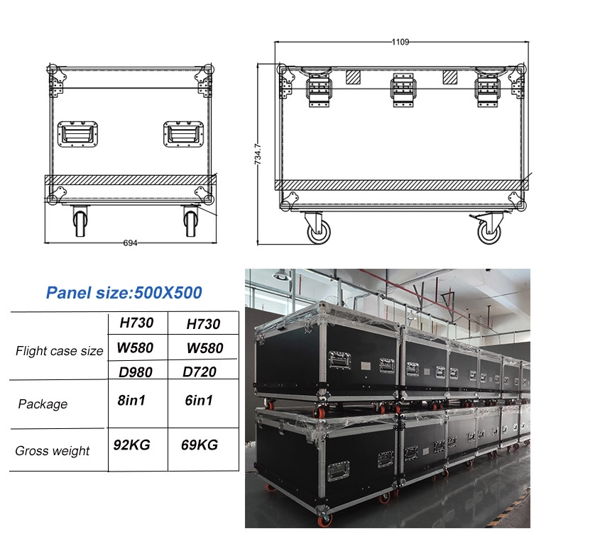 Waterproof Rental Led Display Giant Outdoor Capacitive P3.9 For Concert
