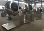 Peanuts / Sugar / Candy Coating Machine For Snack Food Industry High Productivit