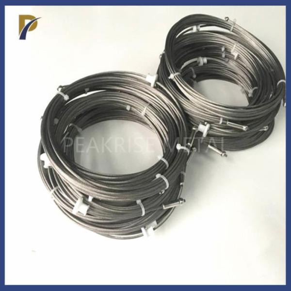 Diameter 5.0mm Tungsten Wire Electrode Cable Rope Properties Of Tungsten Wire