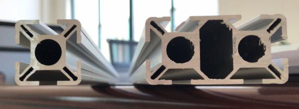 Buy cheap 30x30 Aluminum Extrusion Profiles 0.93KG/M Weight Oxide Sandblasting from wholesalers
