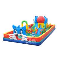 Buy cheap Happy cat toddler toy outdoor inflatable fun land from China Sino Inflatables product
