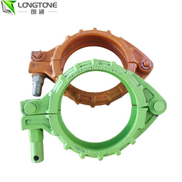 Buy cheap CIFA Trailer Truck Mounted Concrete Pump Pipe Clamp For Rubber Hose from wholesalers