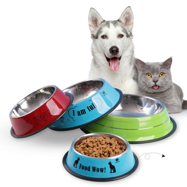 Buy cheap Stainless Steel Pet Cat Dog Bowls Feeders Customized Sublimation Non-Slip LCD Display NO from wholesalers