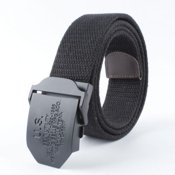 Buy cheap Unisex Stretch Cotton Canvas Belt 130cm Military Web Belt Polyester from wholesalers