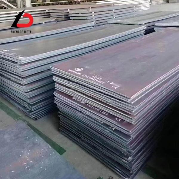 Buy cheap ASTM A36 A516 Gr70 A283 4mm 1219mm 1200mm HRC Ms Hot Rolled Mild Carbon Black Iron Metal Boilers Bridges Ship Steel Plate from wholesalers