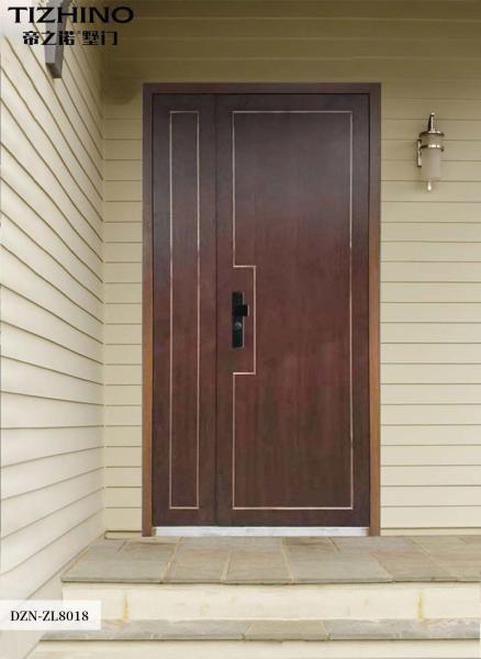 Buy cheap Swing open Villa Entrance Door 90mm Fire Rated Security Door from wholesalers