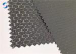 Luggage Polyester Honey Comb Jacquard Fabric 250D PU Coated Waterproof
