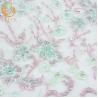 Buy cheap Attractive French 3D Embroidery Lace Fabric Beaded 80% Nylon from wholesalers