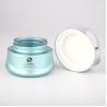 Buy cheap Empty Frosted Cosmetic Cream Jar Luxury Skincare Packaging 50ml Glass Cream Jar from wholesalers