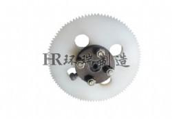 China White Nylon Sanding Wheel , Nylon Abrasive Wheel For CNC Router Machine on sale
