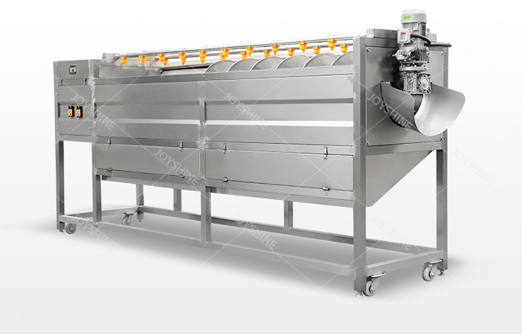 Diamond Spiral Shaft Carrot Potato Cleaning Peeling Machine for Food Beverage Shops