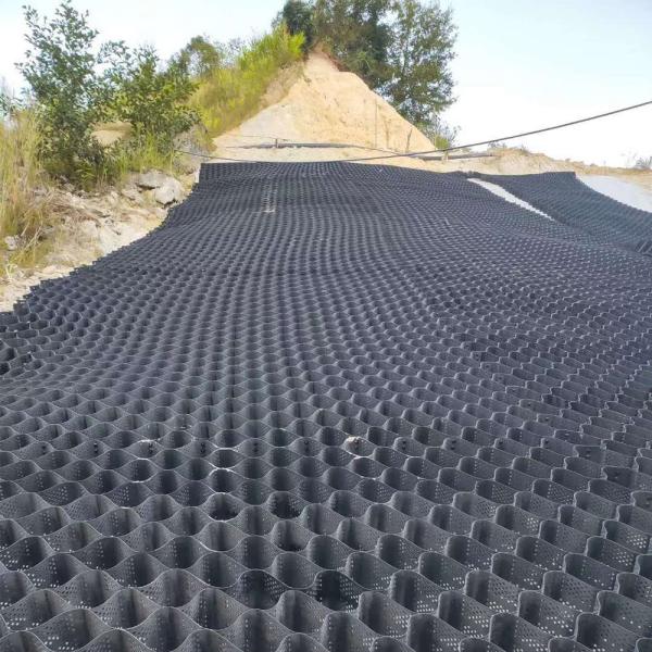 Buy cheap 250mm Slope Protection Geocell Erosion Control For Road Construction from wholesalers