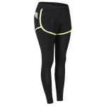 Two False Pieces Sweat Fitness Tights Leggings For Women Yoga Pants