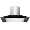 Buy cheap Integrated Arc Glass Chimney Hood 900mm Cooker Hood from wholesalers