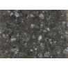 Buy cheap Black Color High Gloss Crystal Quartz Stone Countertops For Kitchen , Crack Resistance from wholesalers