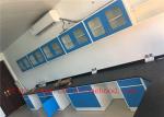 ISO14001 Chemistry Lab Bench Cabinets Alkali Resistant Waterproof