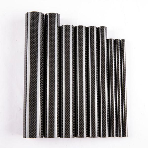 Buy cheap Custom Size Twill Plain Carbon Fiber Tube 14mm 20mm 30mm 80mm 1000mm from wholesalers