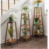 Buy cheap Natural Multi-layer Flower Stand for Balcony Living Room Home Decoration Potted Plant from wholesalers