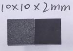 Black Polycrystalline BDD Diamond Boron Doped CVD Diamond Rough Surface High