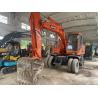 Buy cheap 2012 Year Used Wheeled Mini Excavator Doosan DH150W-7 Good Condition from wholesalers